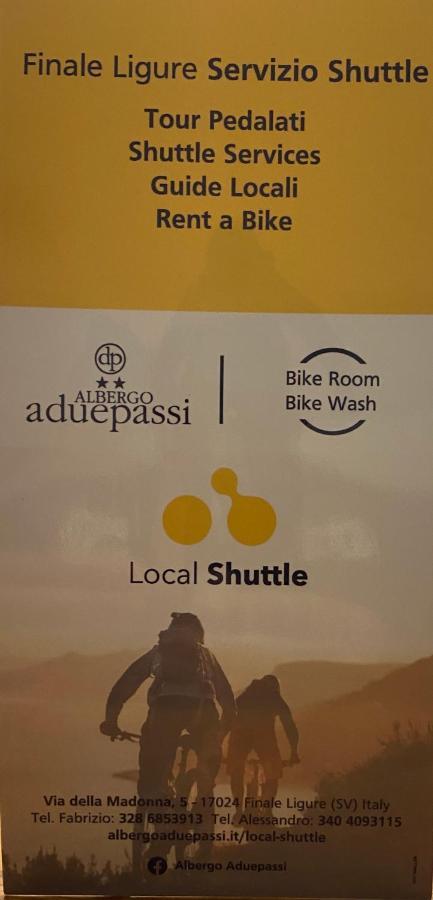 Albergo Aduepassi & Servizio Bike Shuttle Finale Ligure Εξωτερικό φωτογραφία